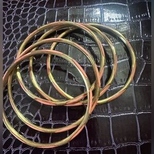 Buddha Girl Coral Bangles Set